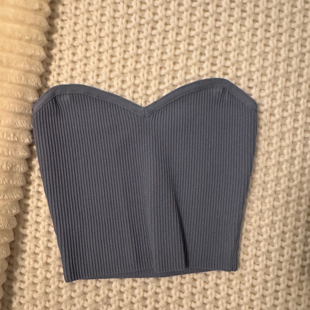 aritzia tube top size xs ribbed
